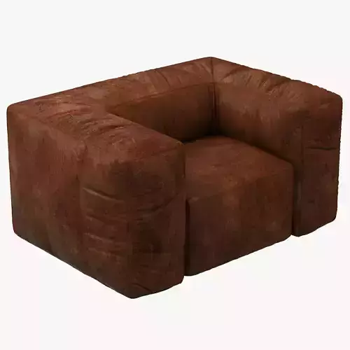 Restoration Hardware Fulham Leather Chair 3D model