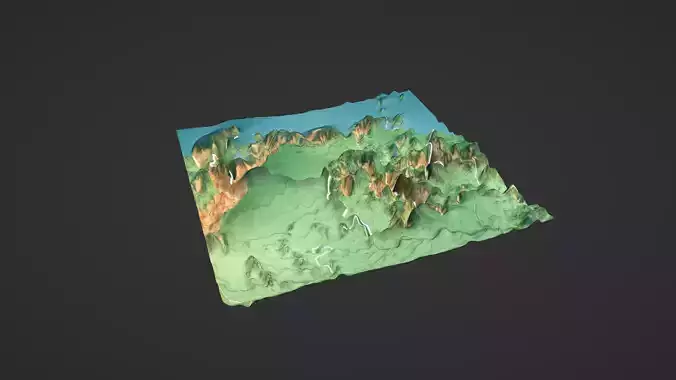 Venezuela Map Topography