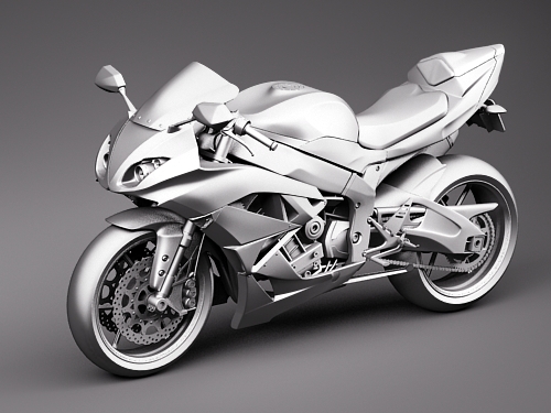 Kawasaki Ninja ZX-6R 3D model_8