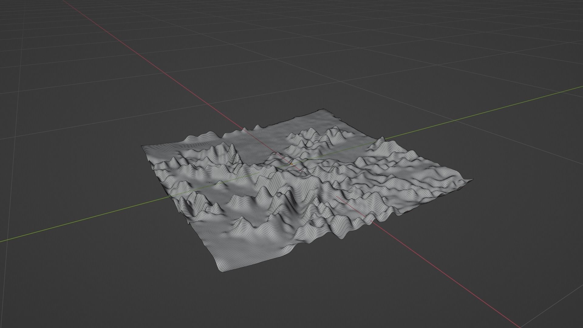 Western Europe Map Topography Low-poly 3D model_8