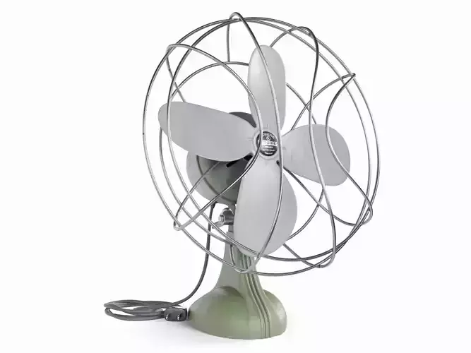 Vintage Fan 3D model