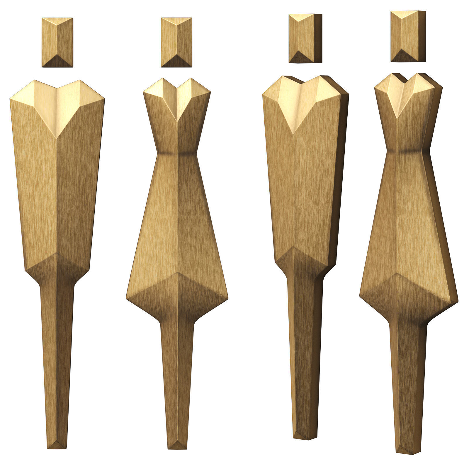 Bathroom signs 3D model_3