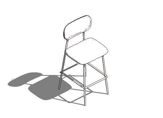 Barchair rvt 3D model