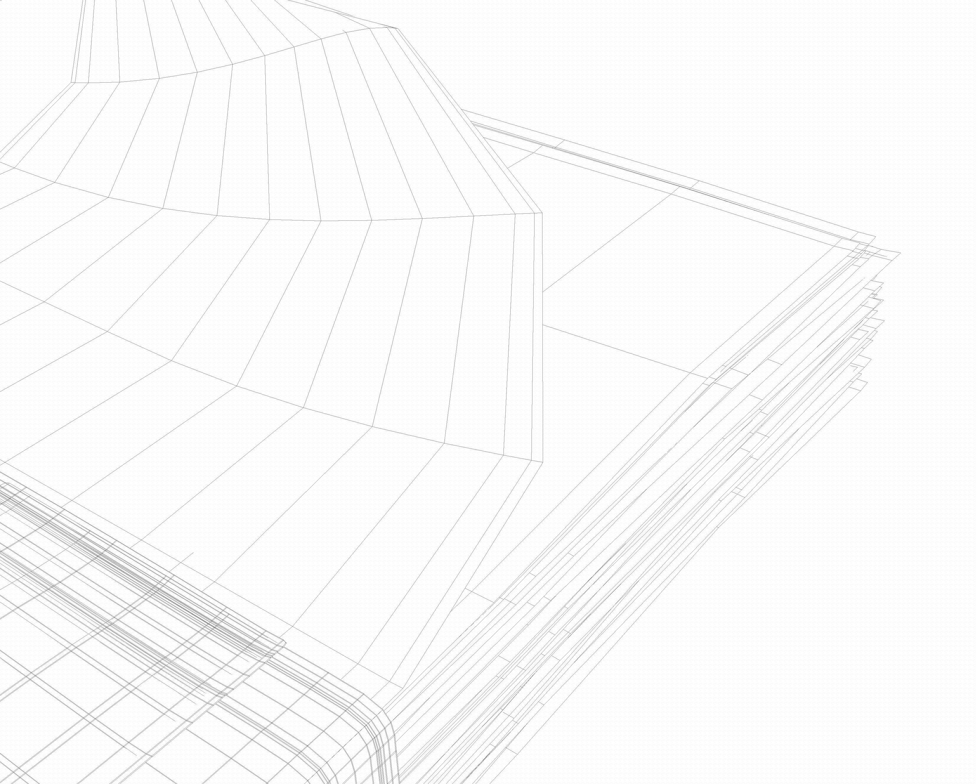 Cash Bundle DIRHAM 3D model_10