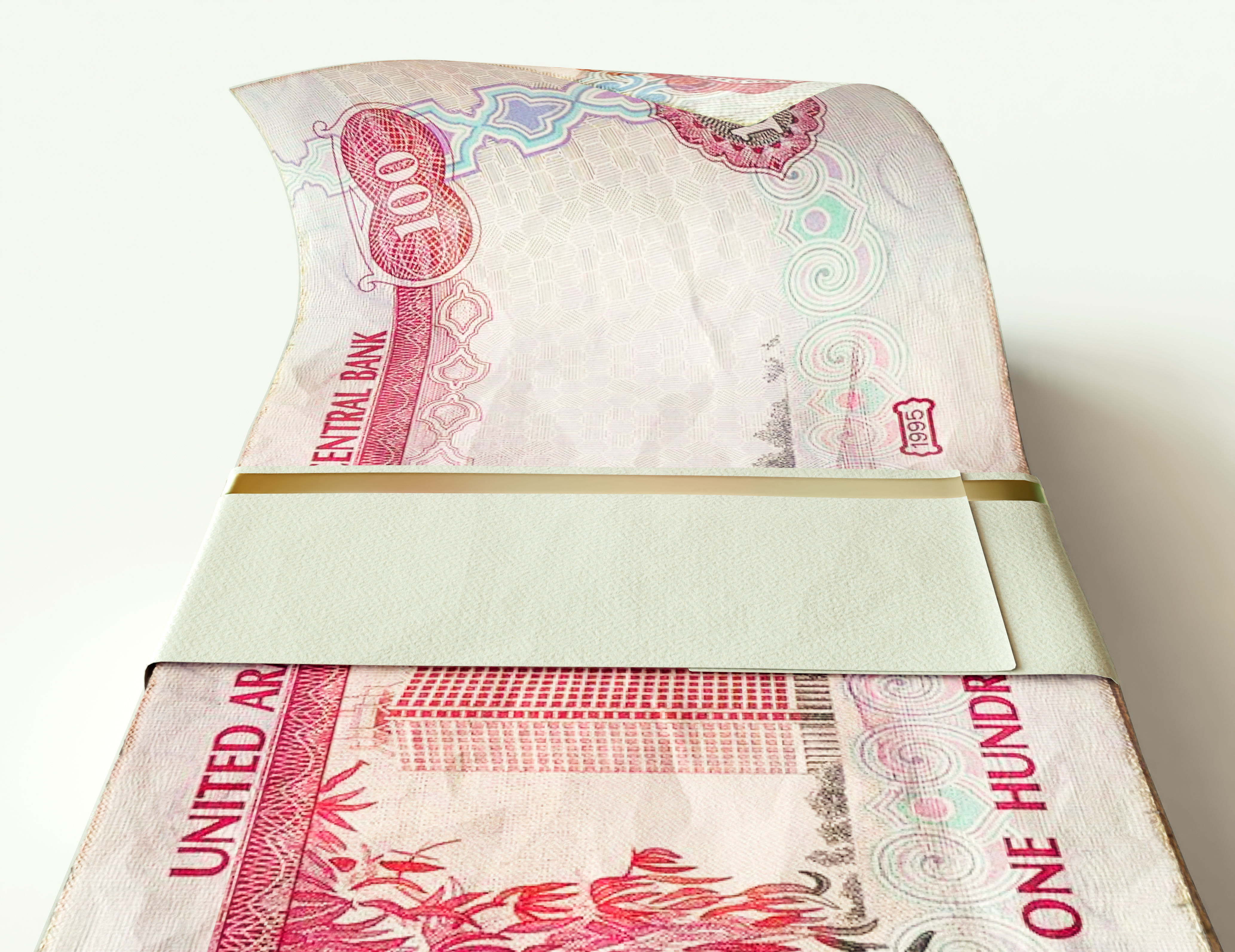 Cash Bundle DIRHAM 3D model_5