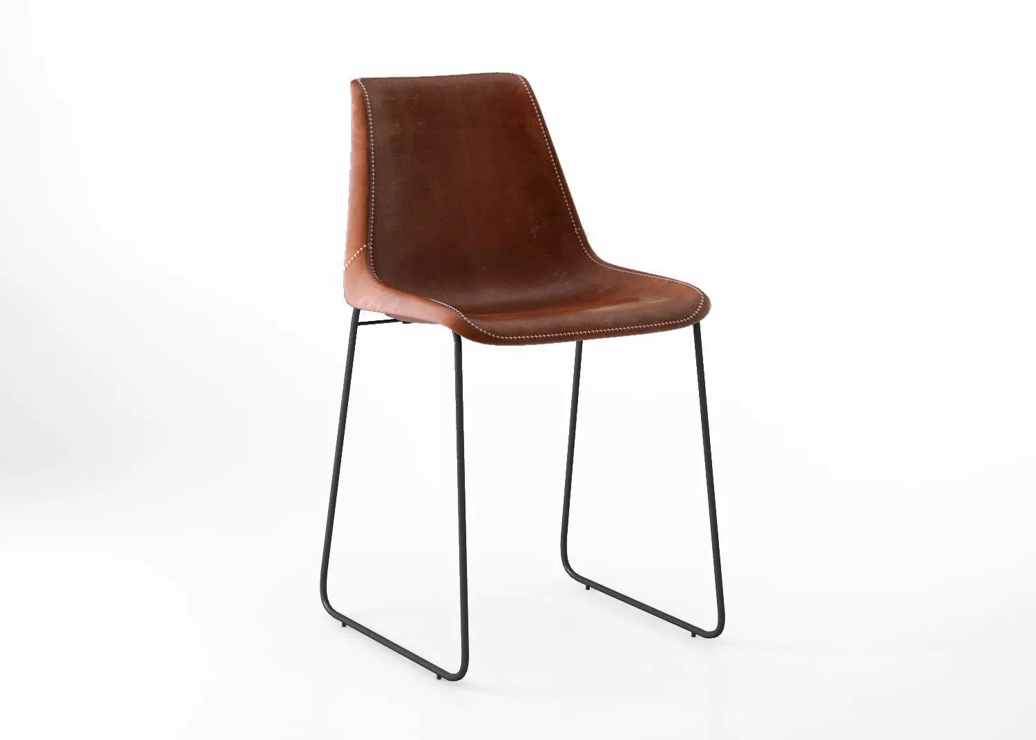 Coco Republic Drexel Dining and bar stool 3D model_0