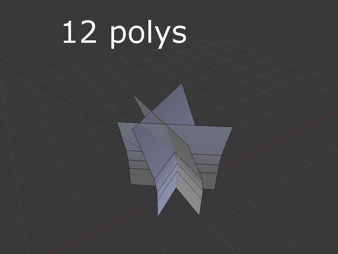 banana tree  Low-poly 3D model_4