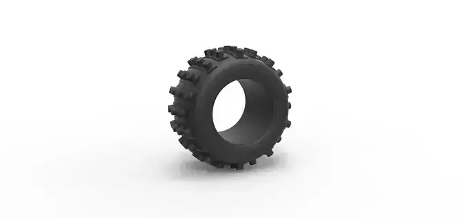 Dune buggy rear tire 31 Scale 1 to 25