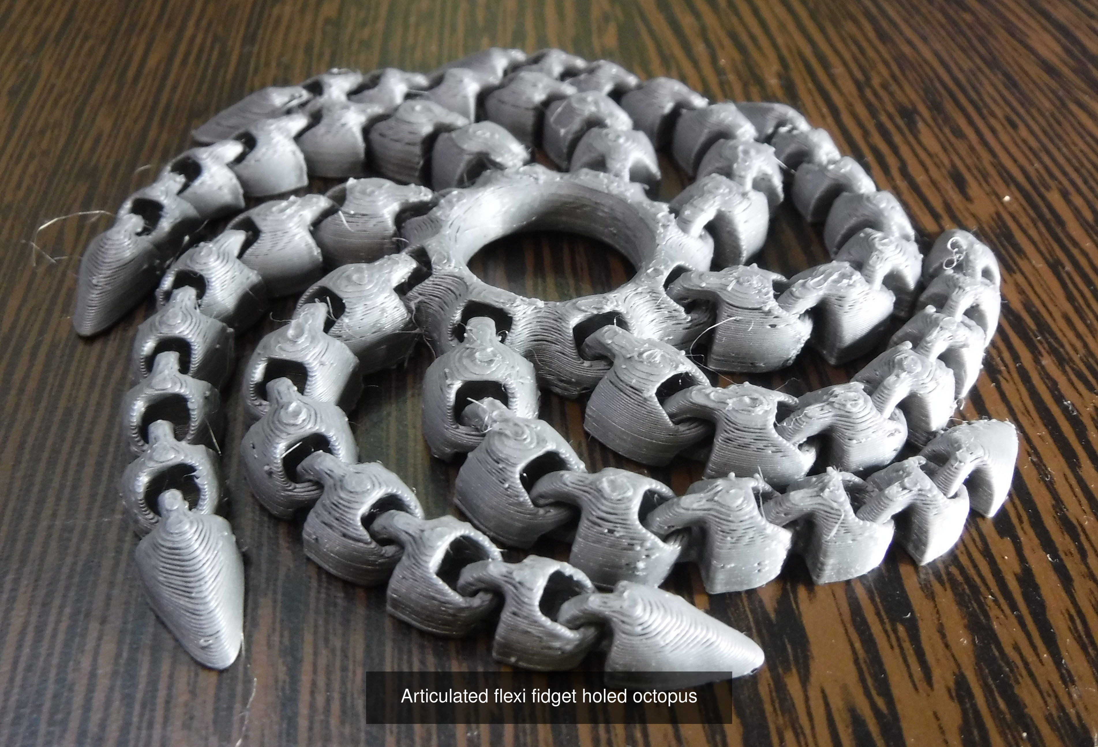 3D-printed articulated flexi octopuses 3D Model Collection_13