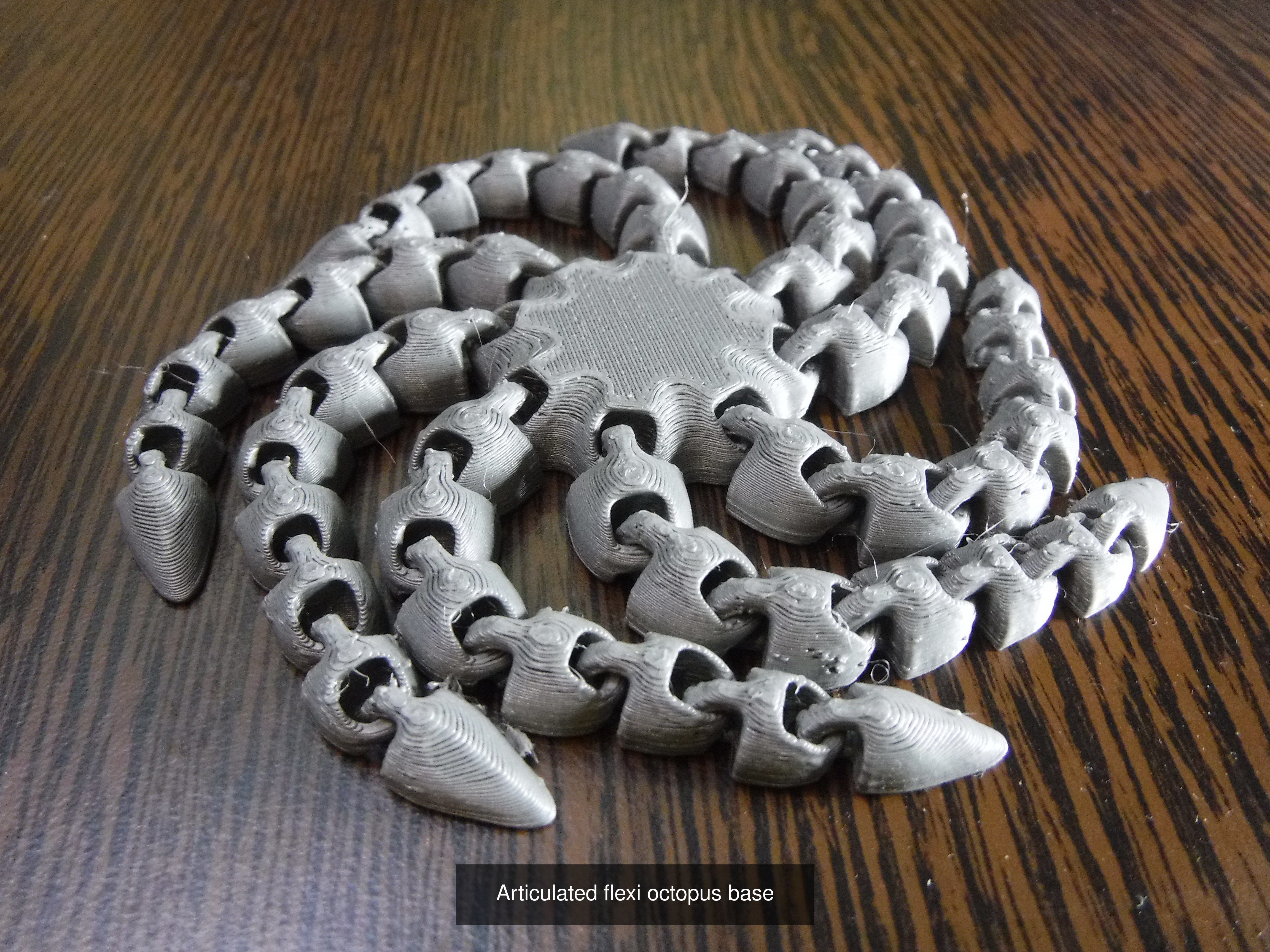 3D-printed articulated flexi octopuses 3D Model Collection_11