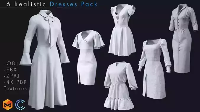 Dress Pack 3D model