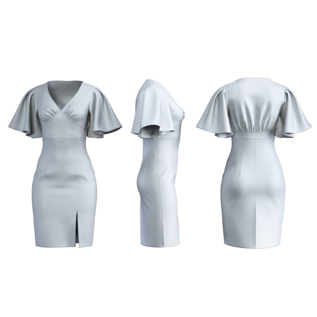 Dress Pack 3D model_12