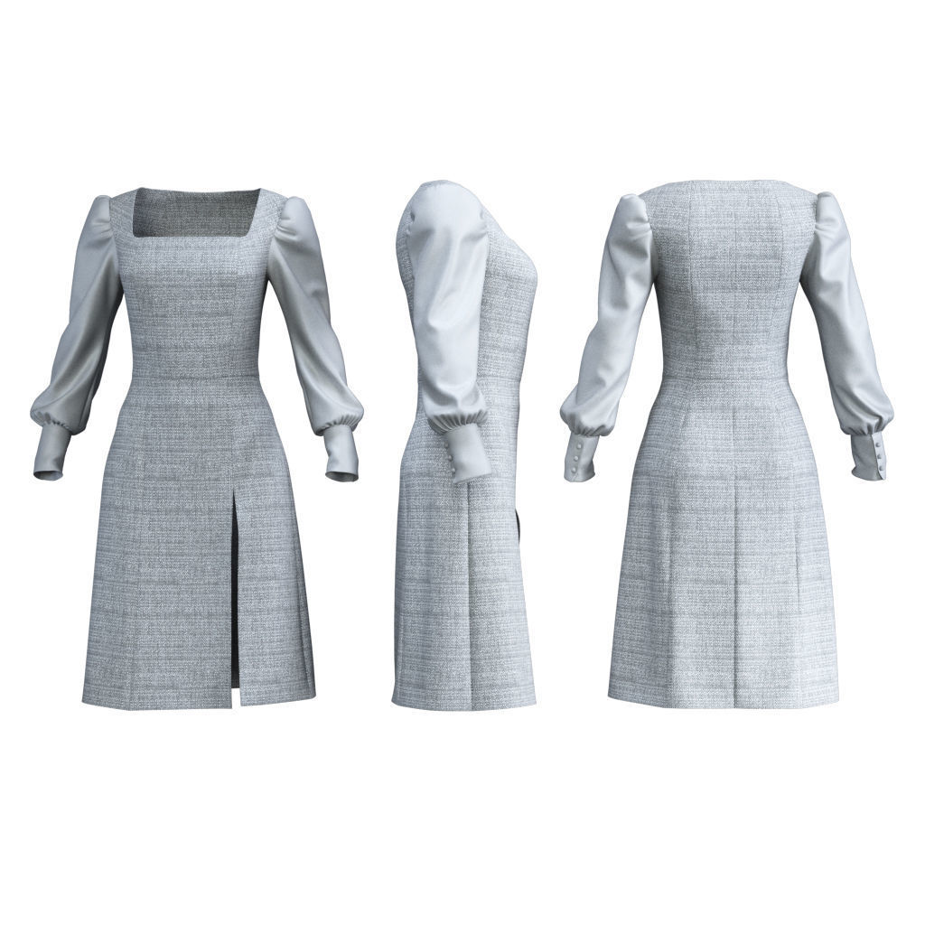 Dress Pack 3D model_8