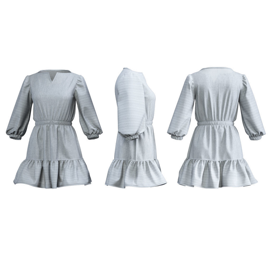 Dress Pack 3D model_14