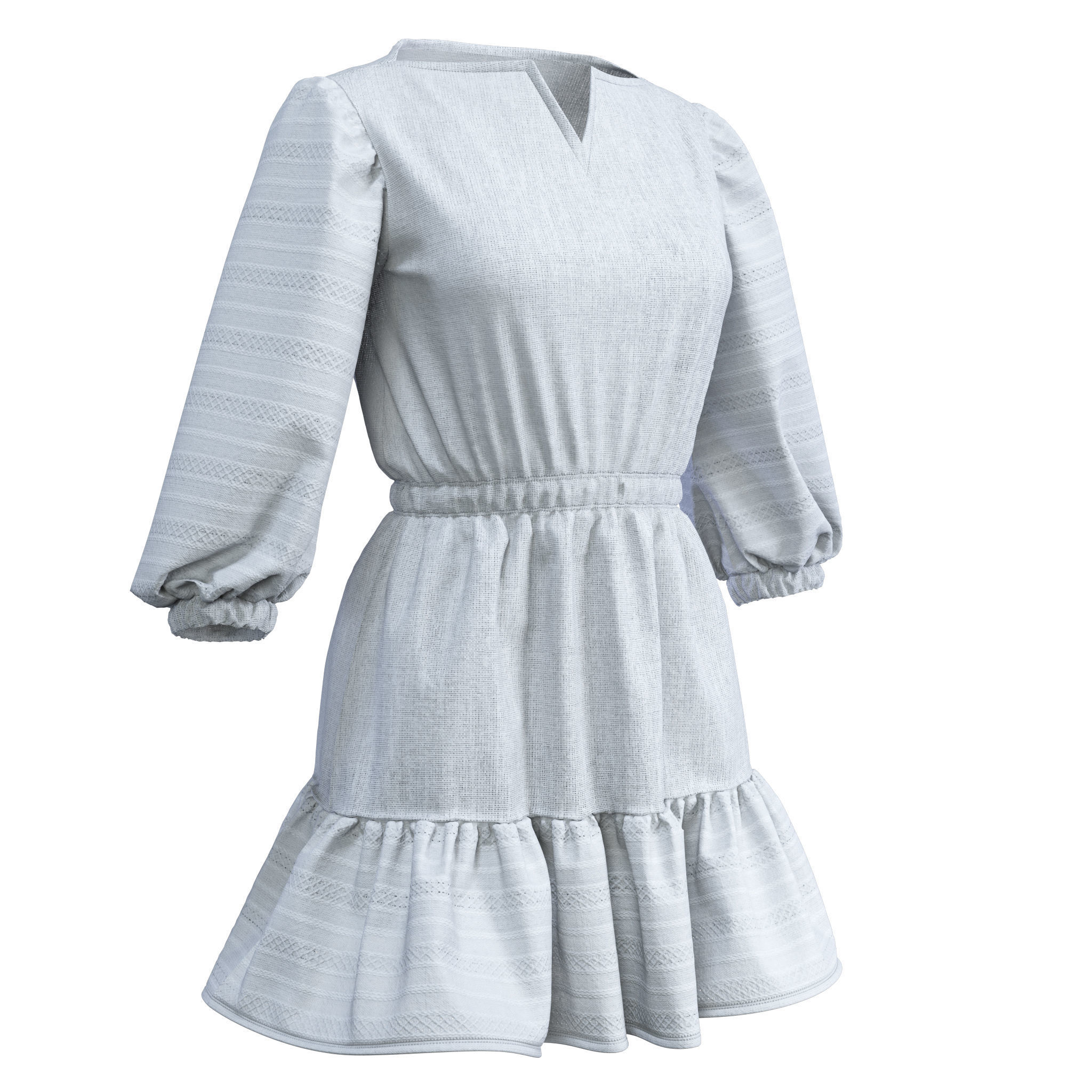 Dress Pack 3D model_13