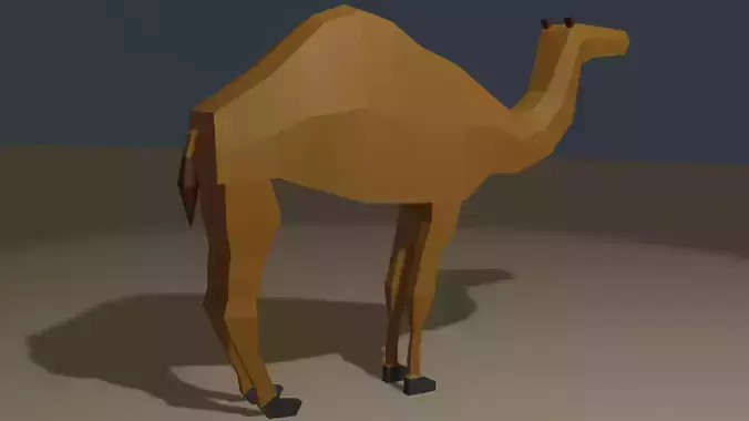 Lowpoly Camel