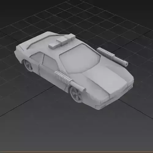 Twisted Metal 2 Outlaw 3D print model