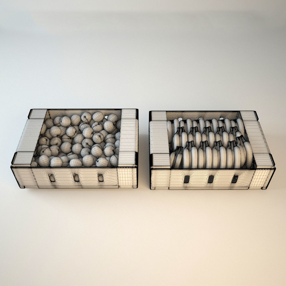 Fruit Set 01 3D model_4