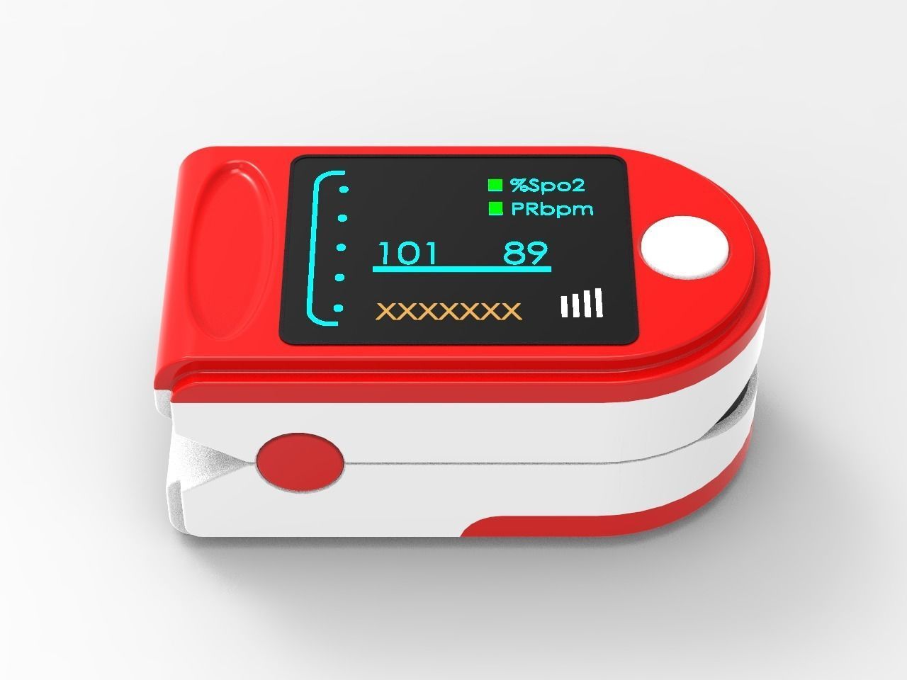 Pulse oximeter  3D print model_15