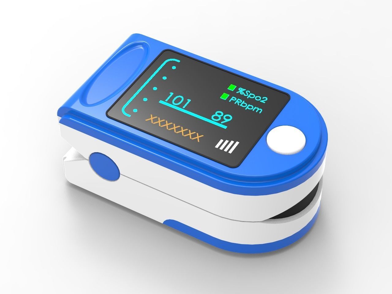 Pulse oximeter  3D print model_5