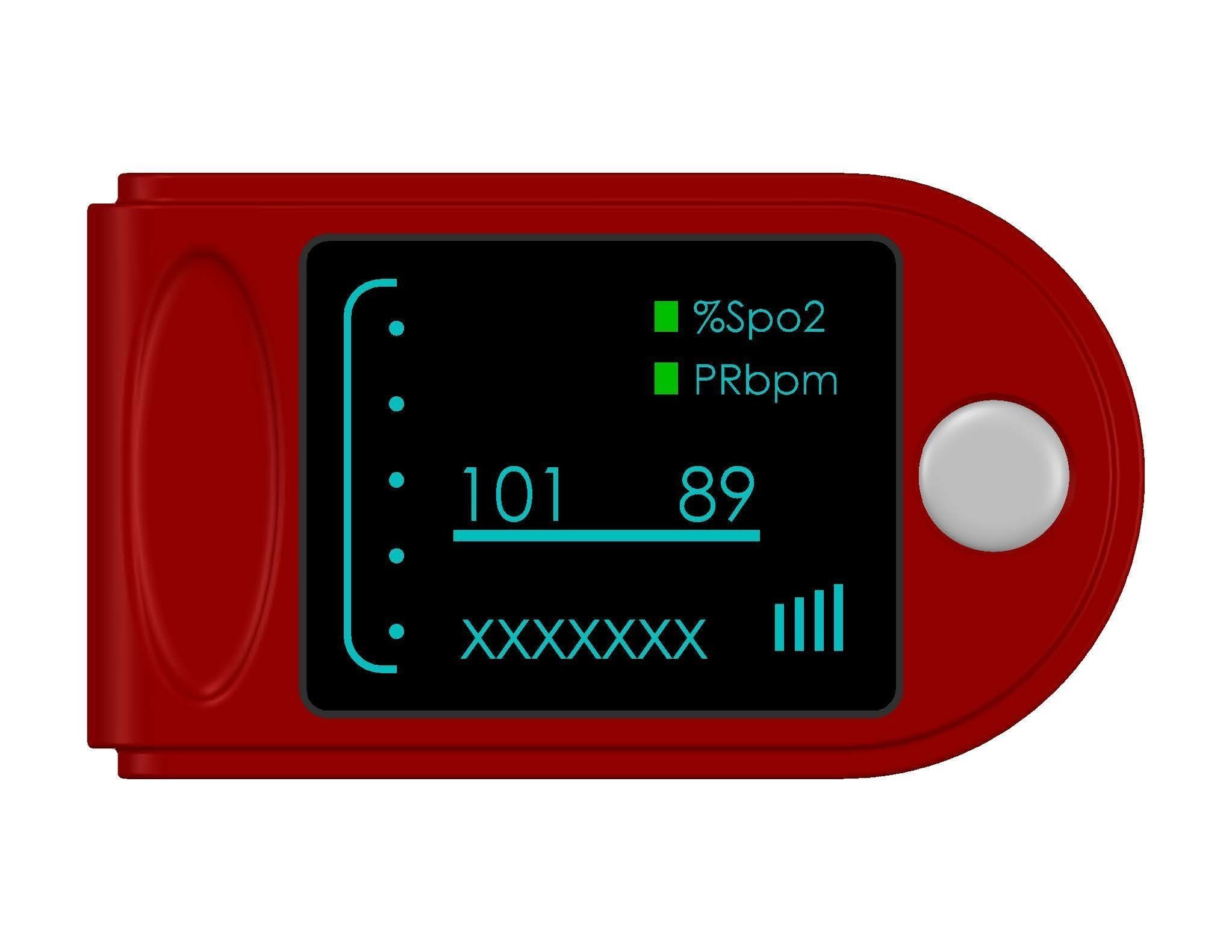Pulse oximeter  3D print model_10
