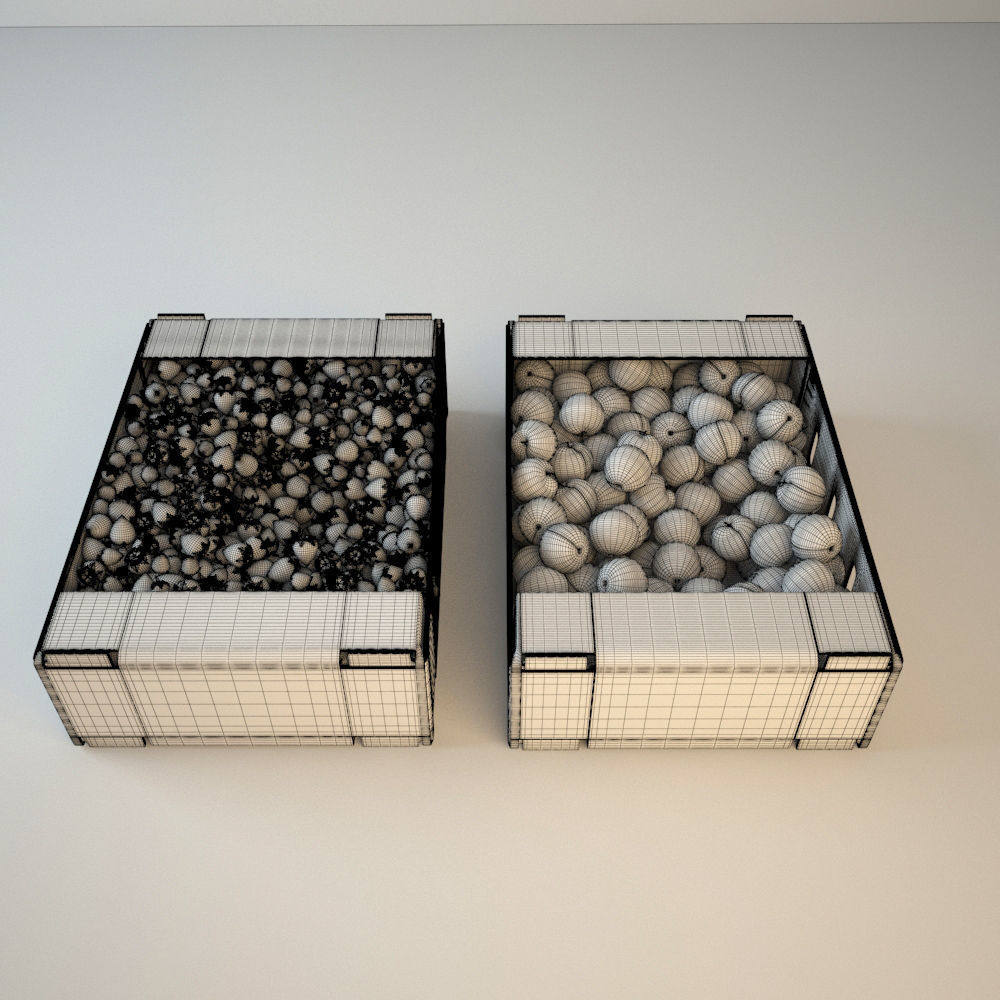 Fruit Set 02 3D model_4