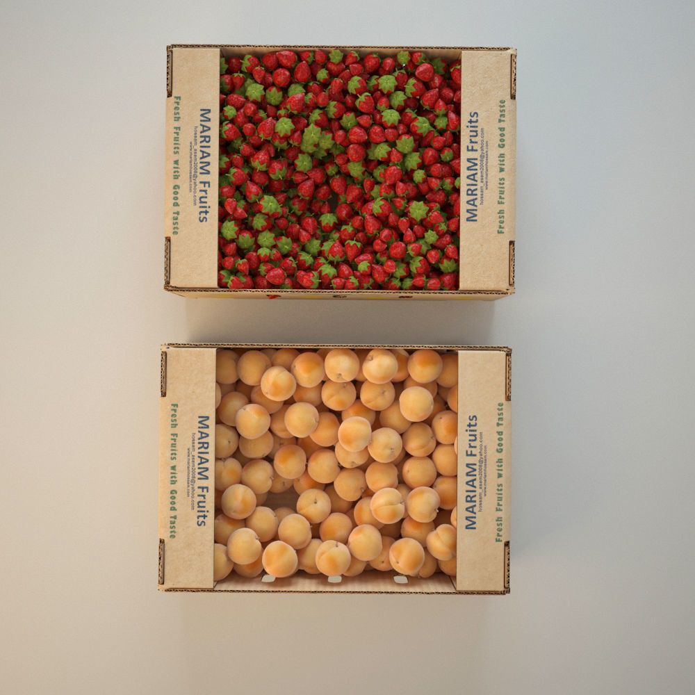 Fruit Set 02 3D model_1