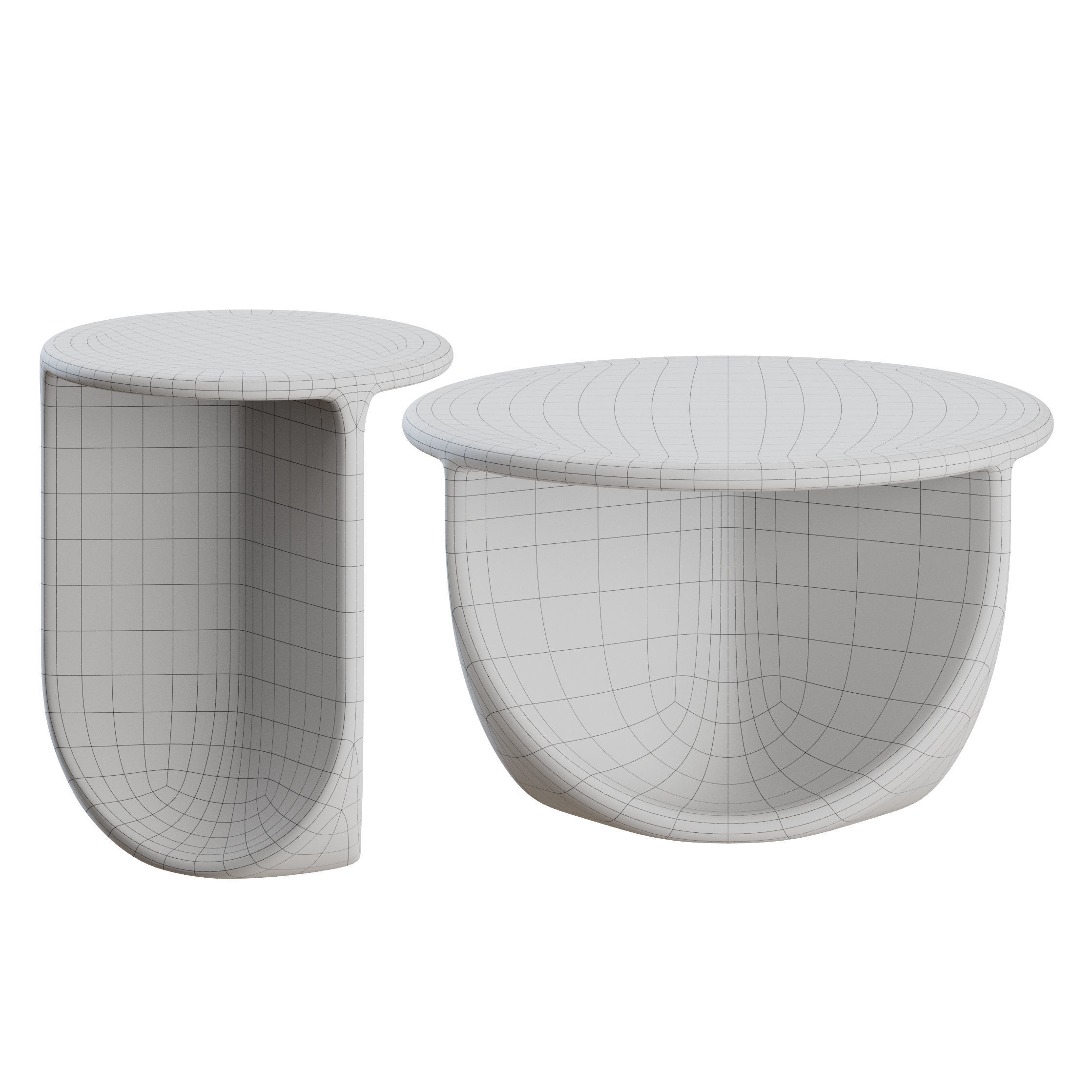 Pinto Tables by Miniforms 3D model_2