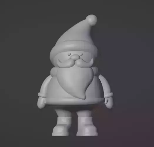Santa Claus Figurine 3D print model