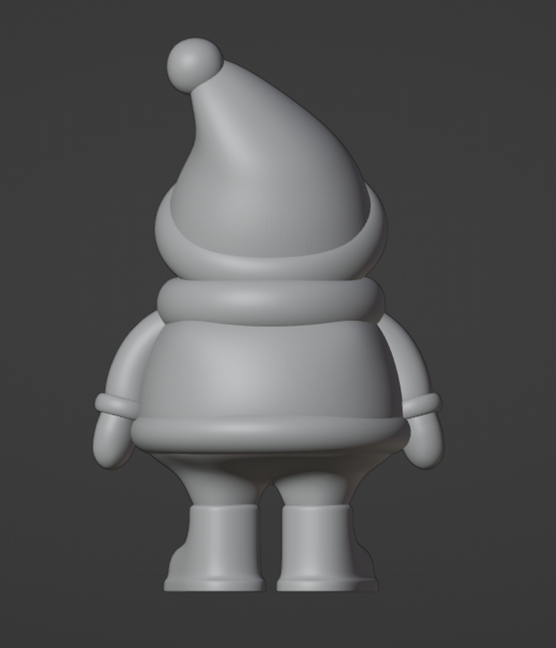 Santa Claus Figurine 3D print model_2
