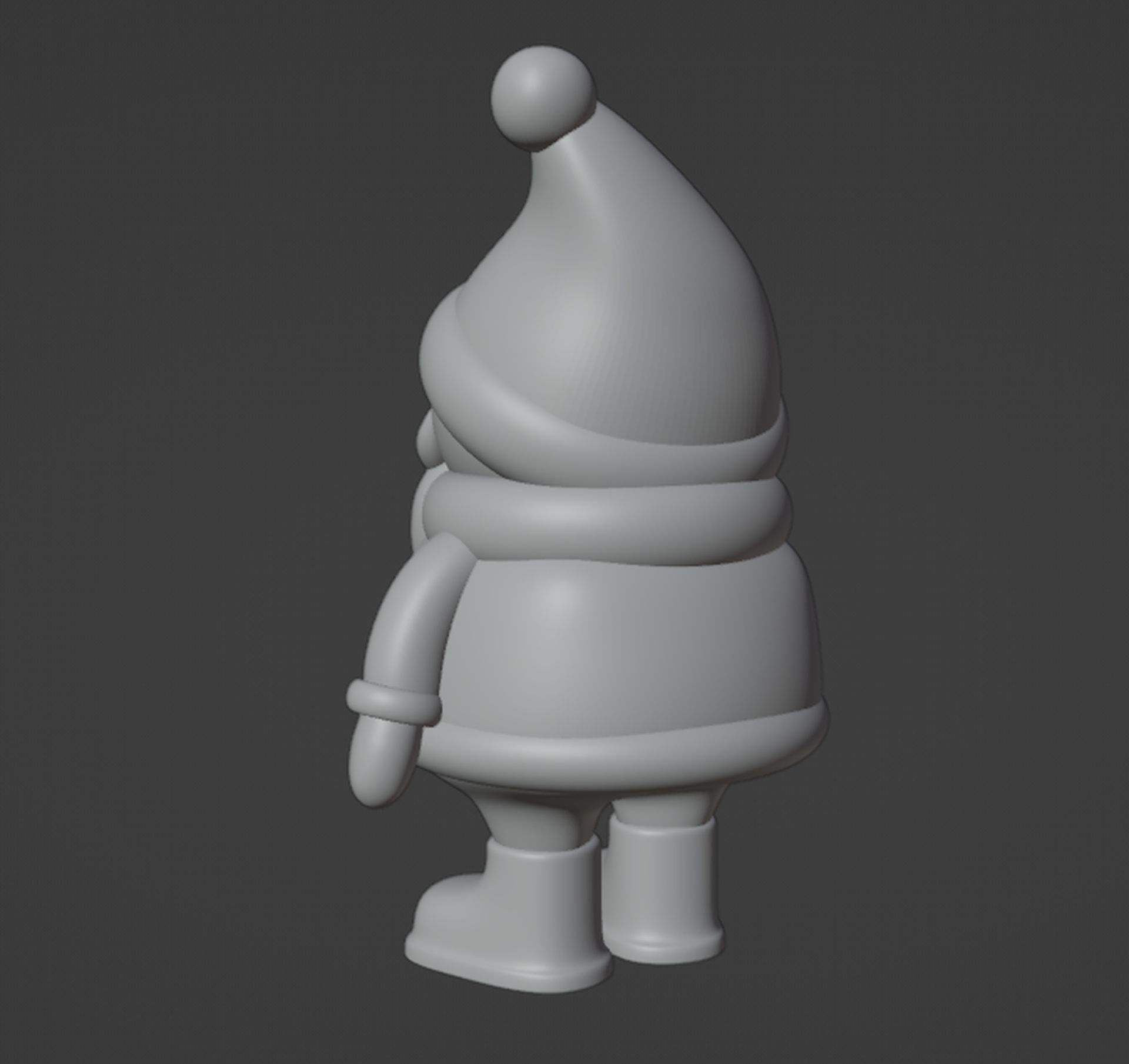 Santa Claus Figurine 3D print model_8
