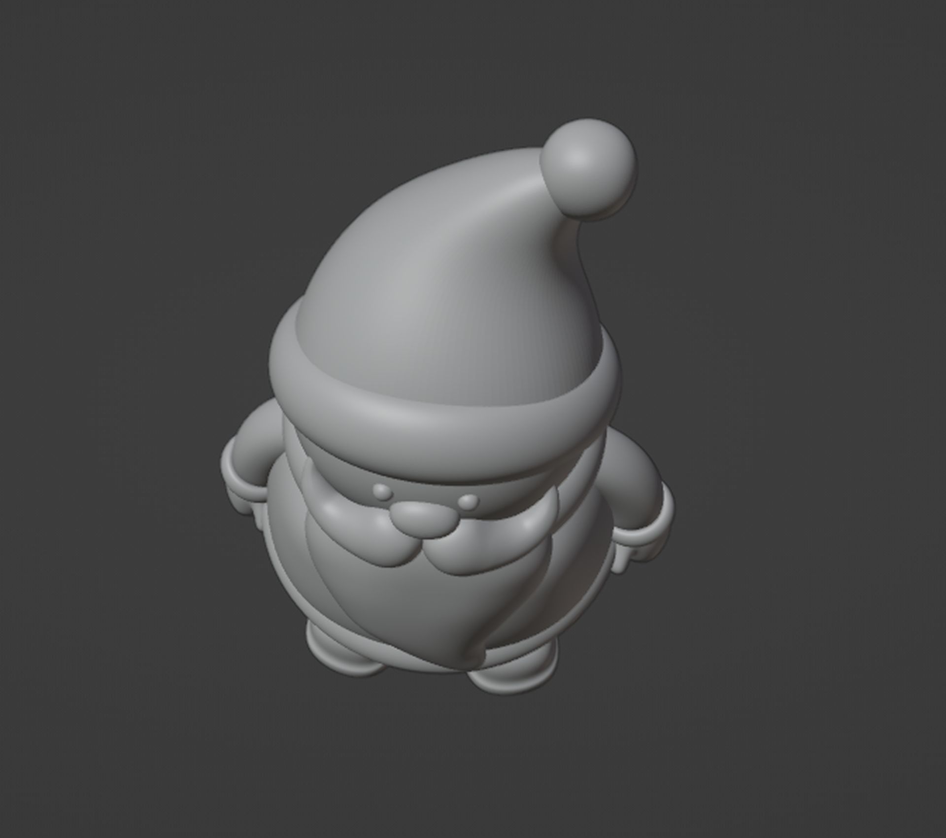 Santa Claus Figurine 3D print model_4