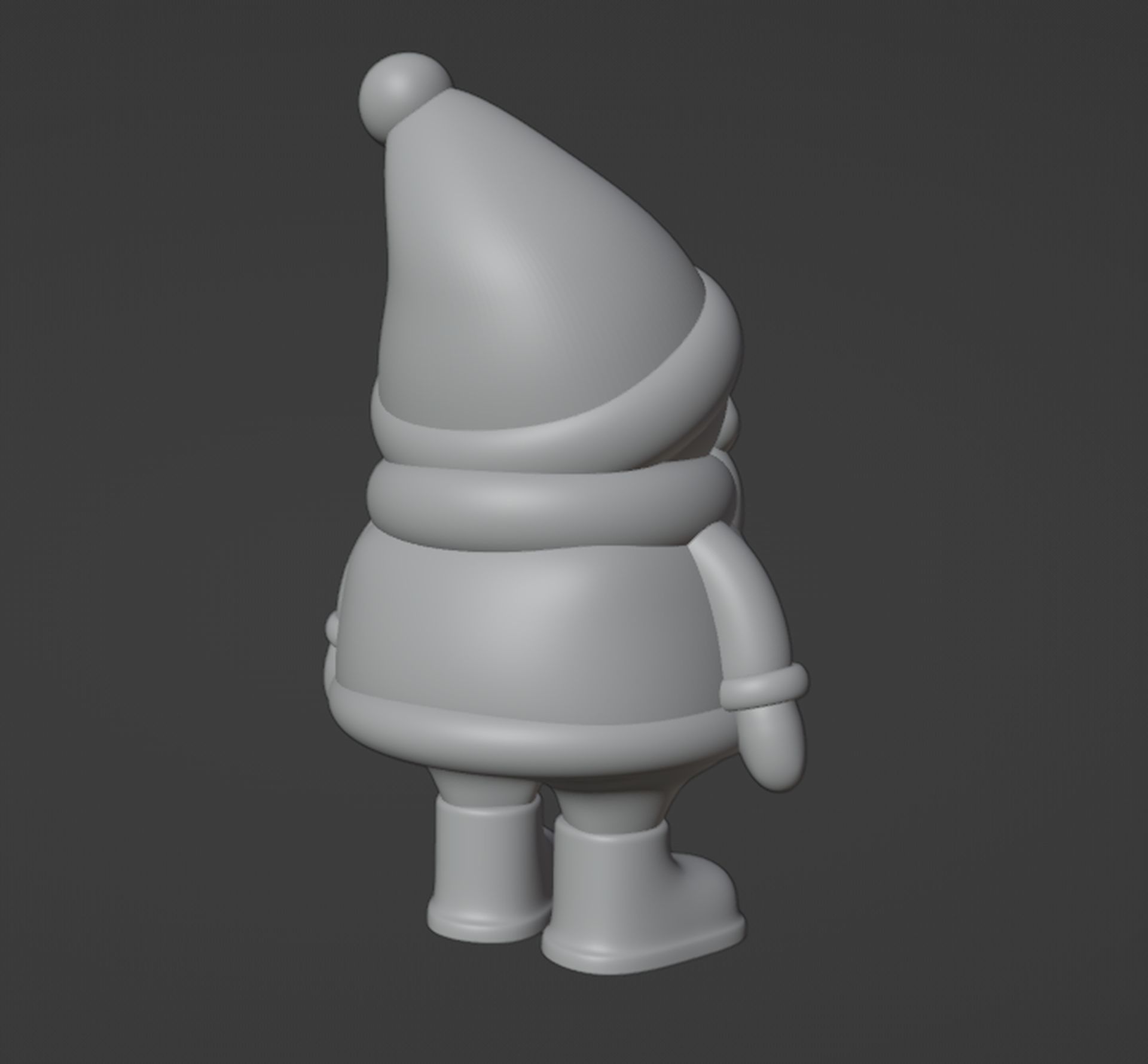 Santa Claus Figurine 3D print model_9