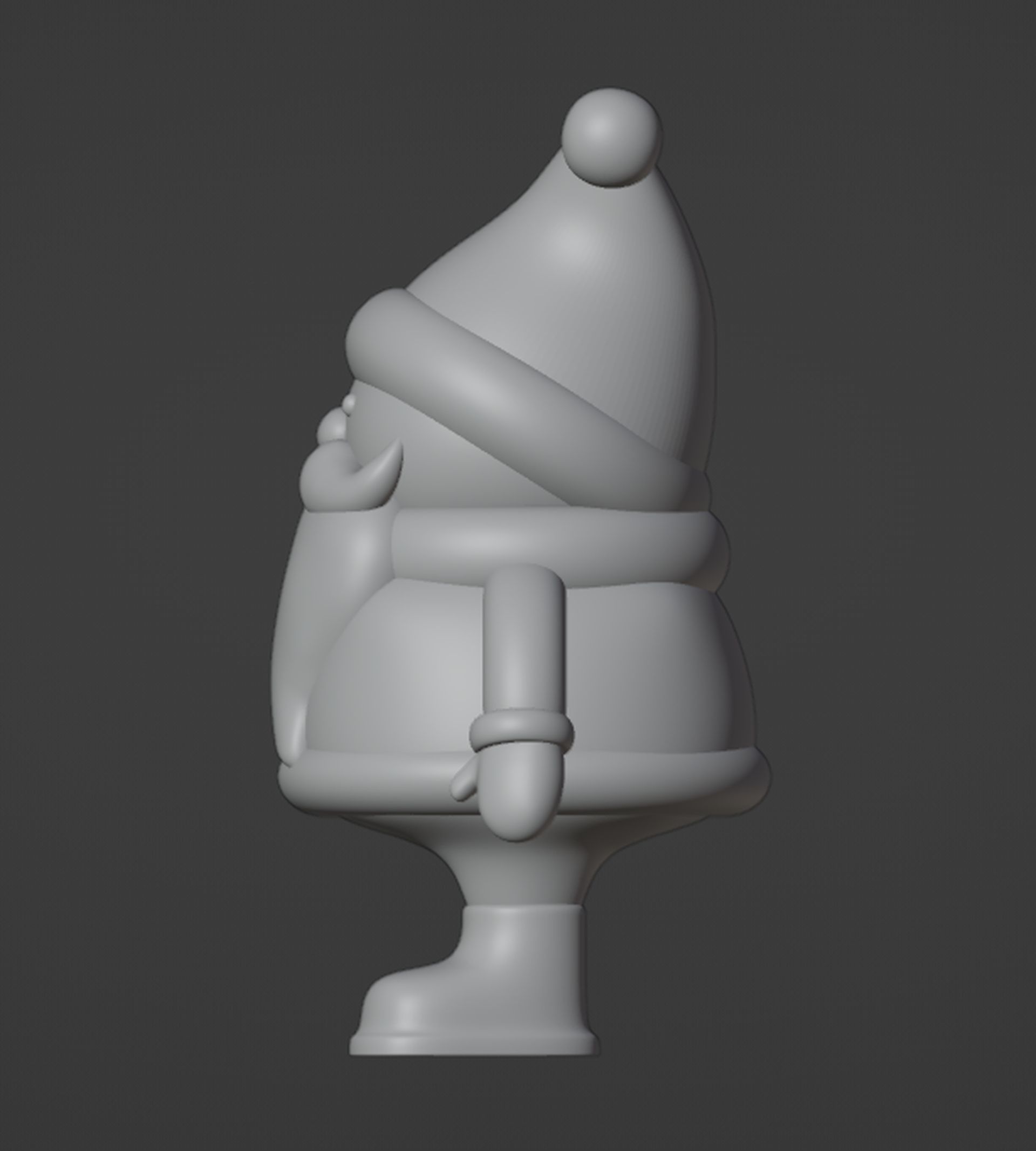 Santa Claus Figurine 3D print model_1