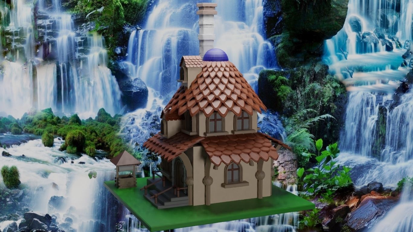 Fairytale house M-2  3D model_3
