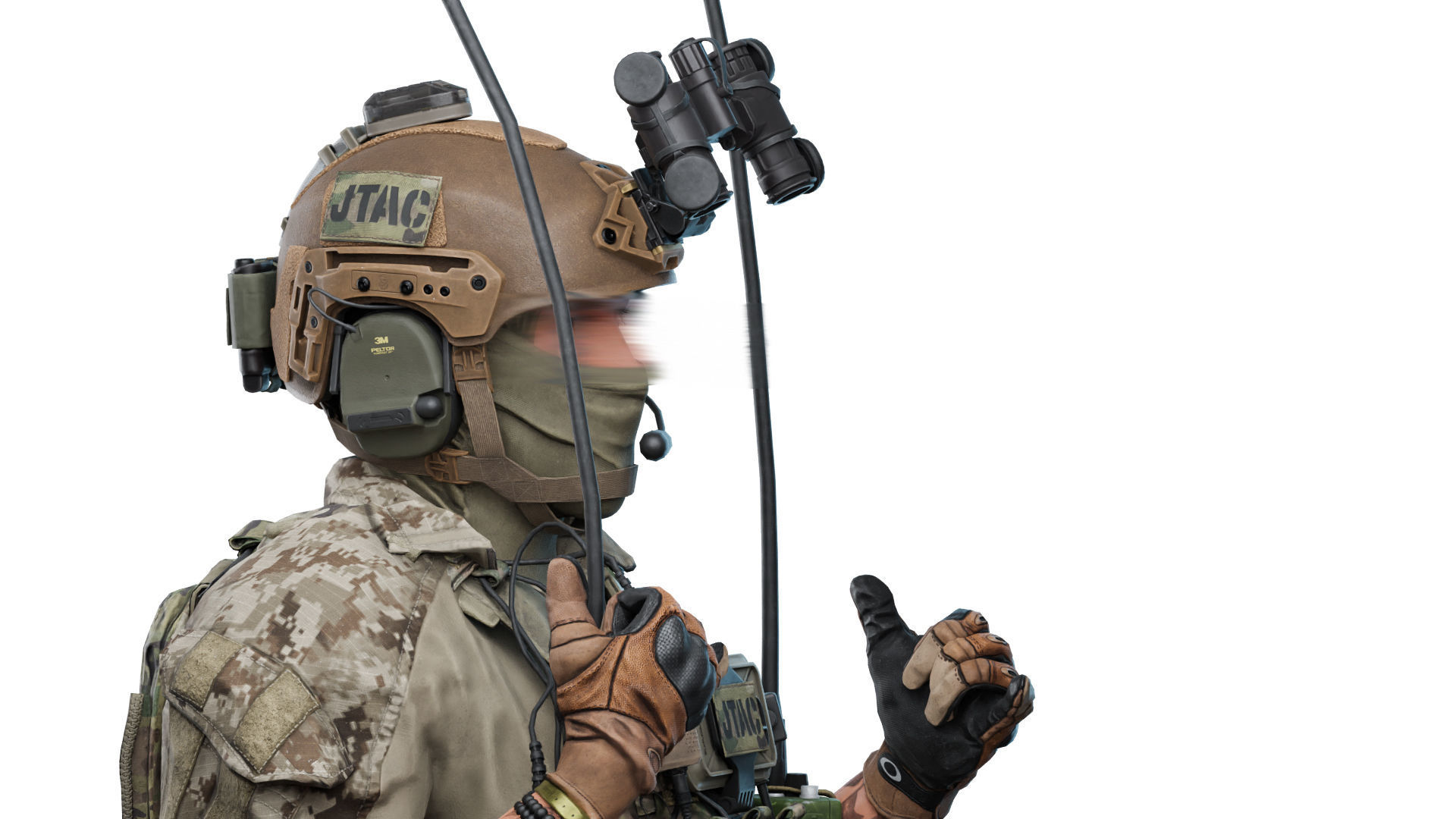 3DMA PATCHES AND FLAGS free VR / AR / low-poly 3D model | CGTrader