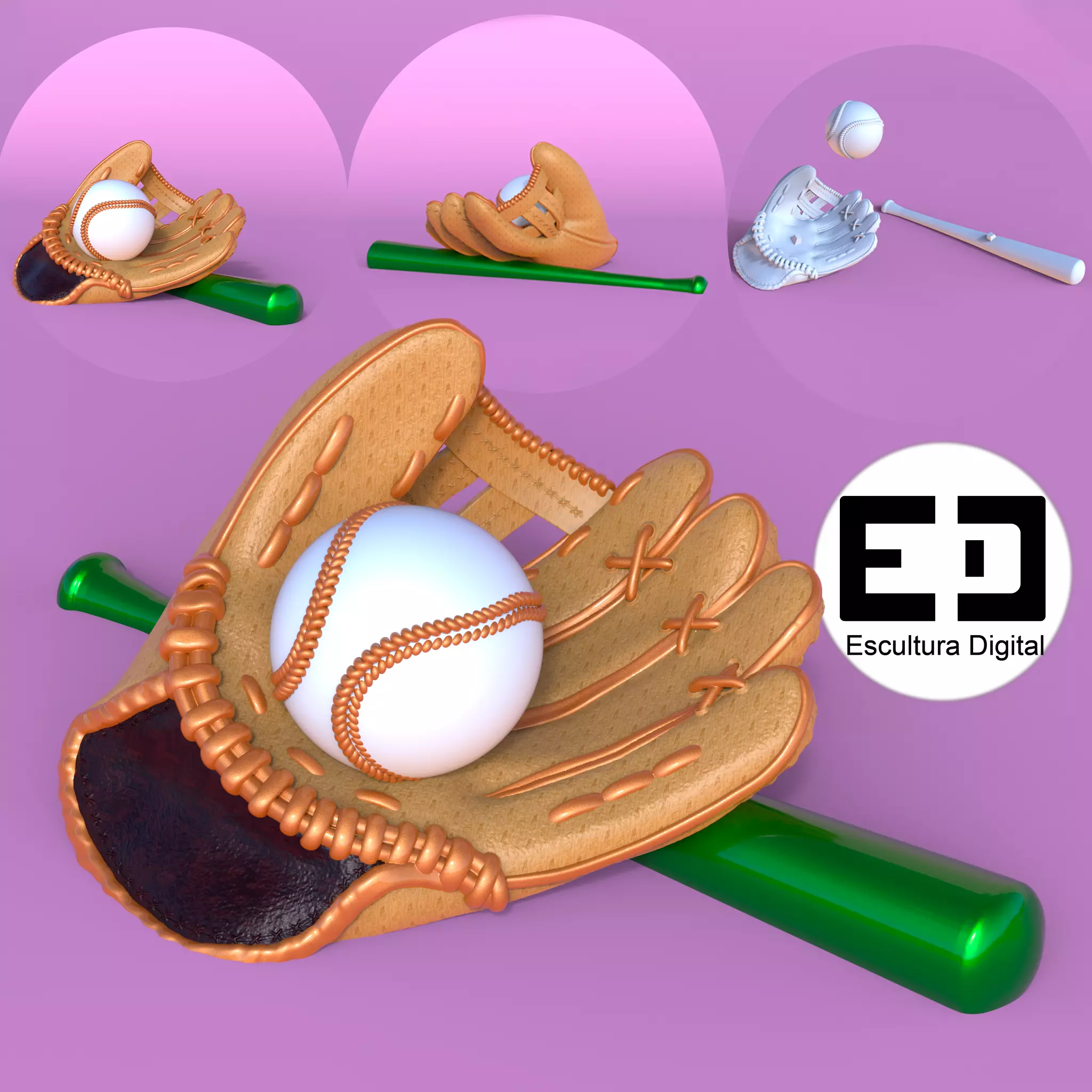 BEISBOL - BASEBALL 3D print model
