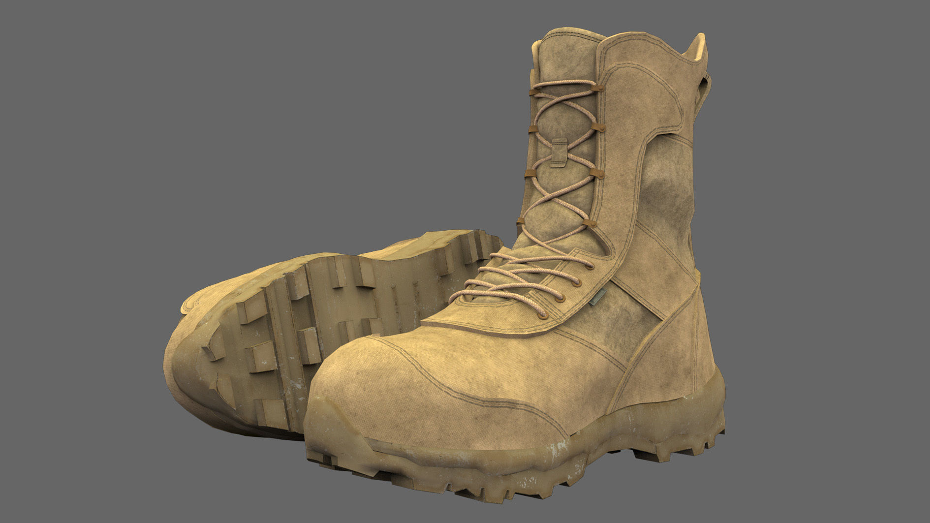 Military uniform and Equipment 3D model_18