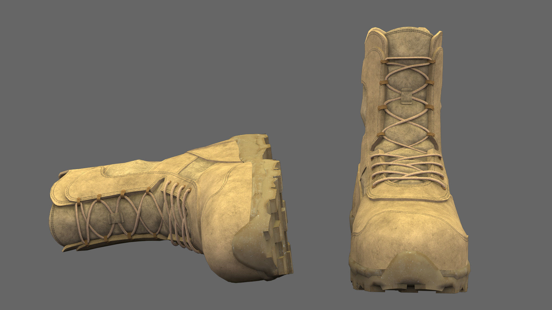 Military uniform and Equipment 3D model_22