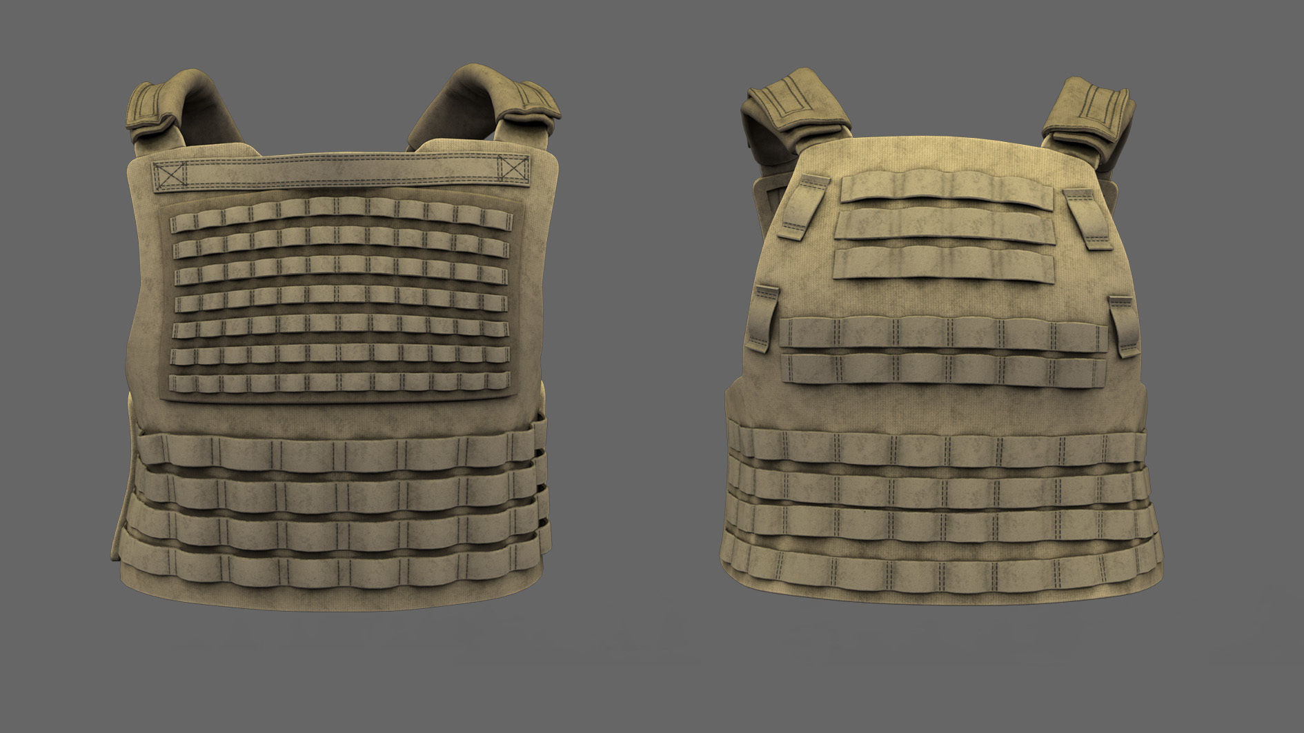 Military uniform and Equipment 3D model_12