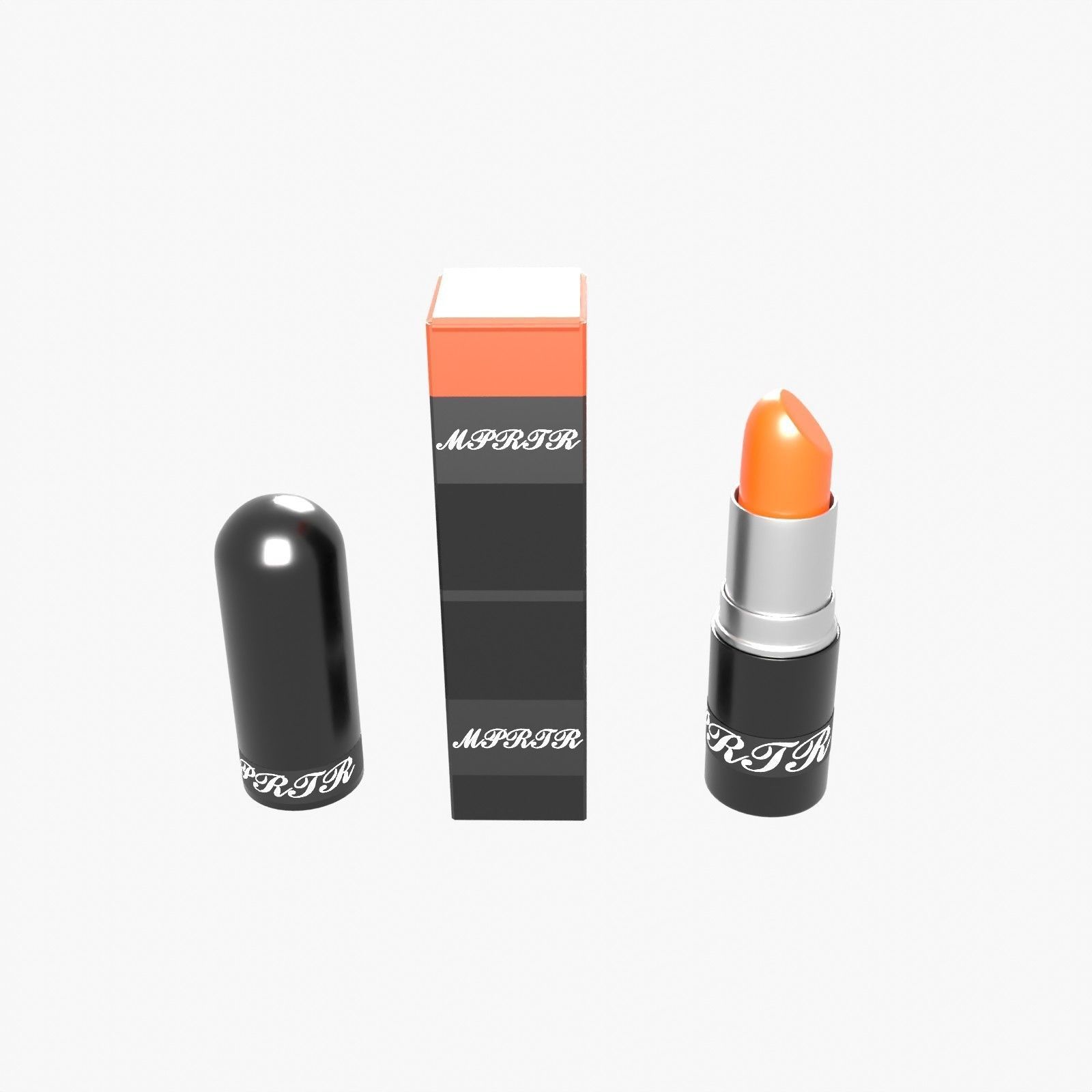 lipstick with animation 3D model_2