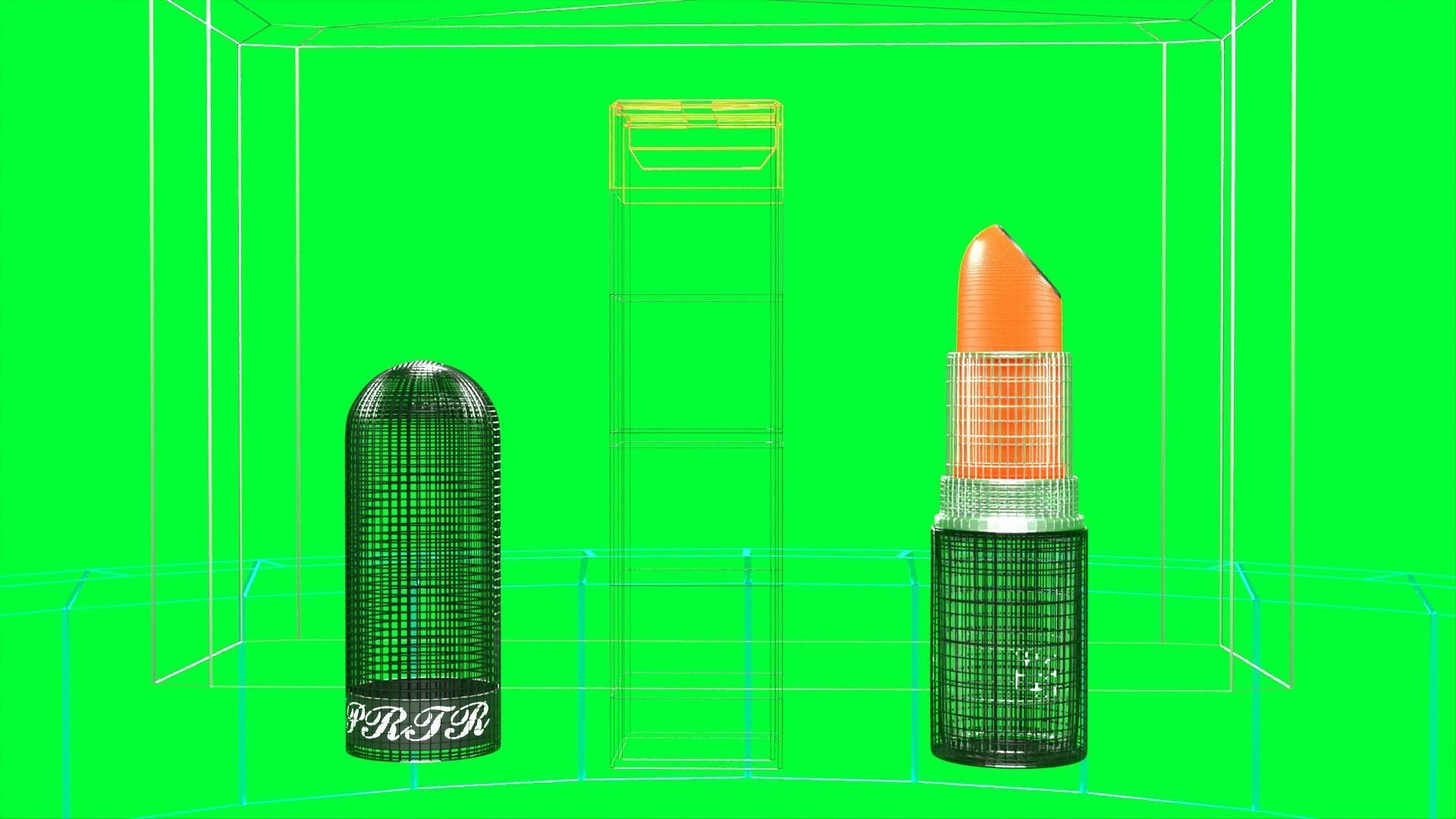 lipstick with animation 3D model_12
