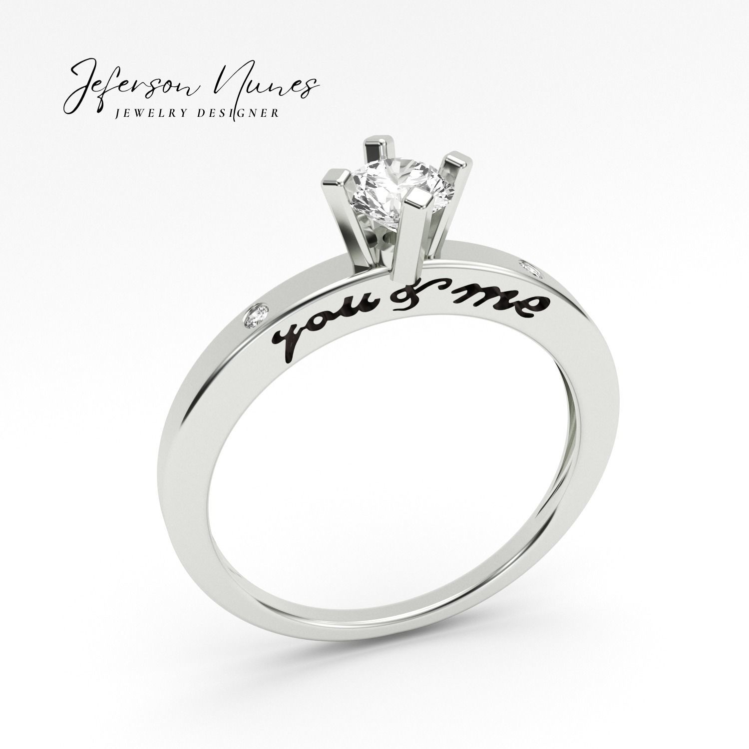 Anel A1008 3D print model_1