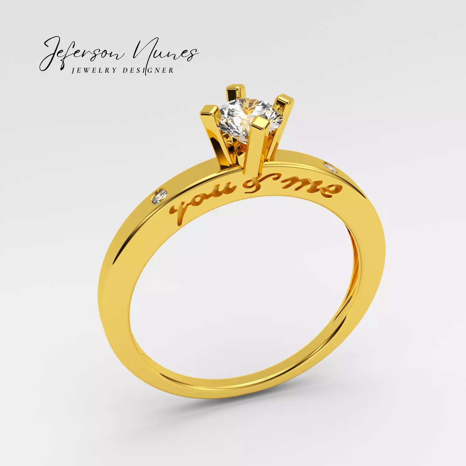 Anel A1008 3D print model_0