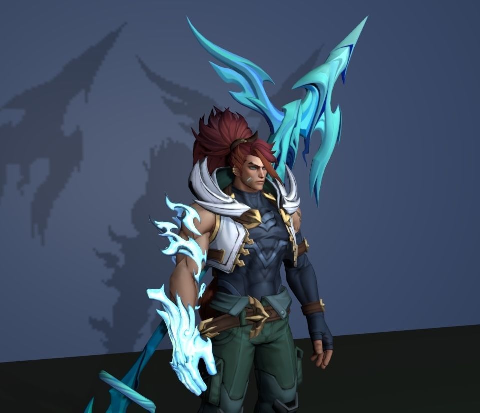 xin zhao 3D model_2
