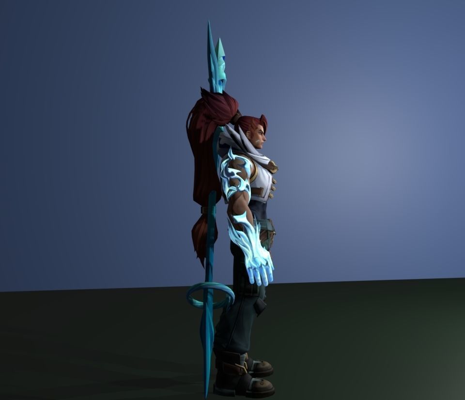 xin zhao 3D model_3