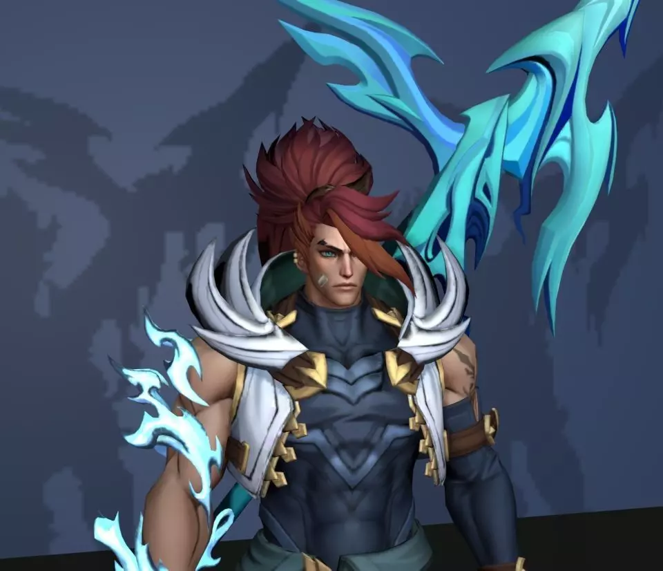 xin zhao 3D model_0