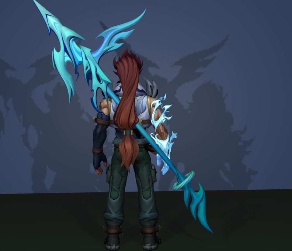 xin zhao 3D model_4