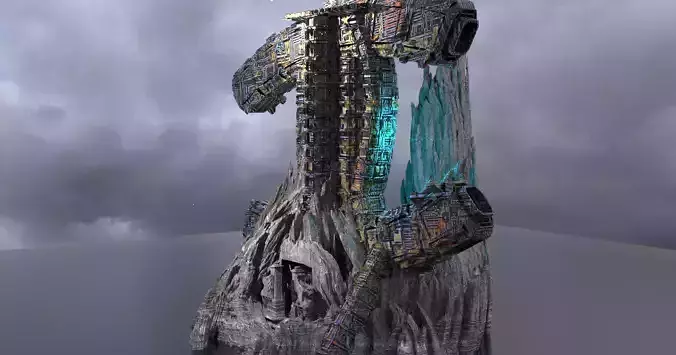 Alien Covenant Ship wreck rocks 