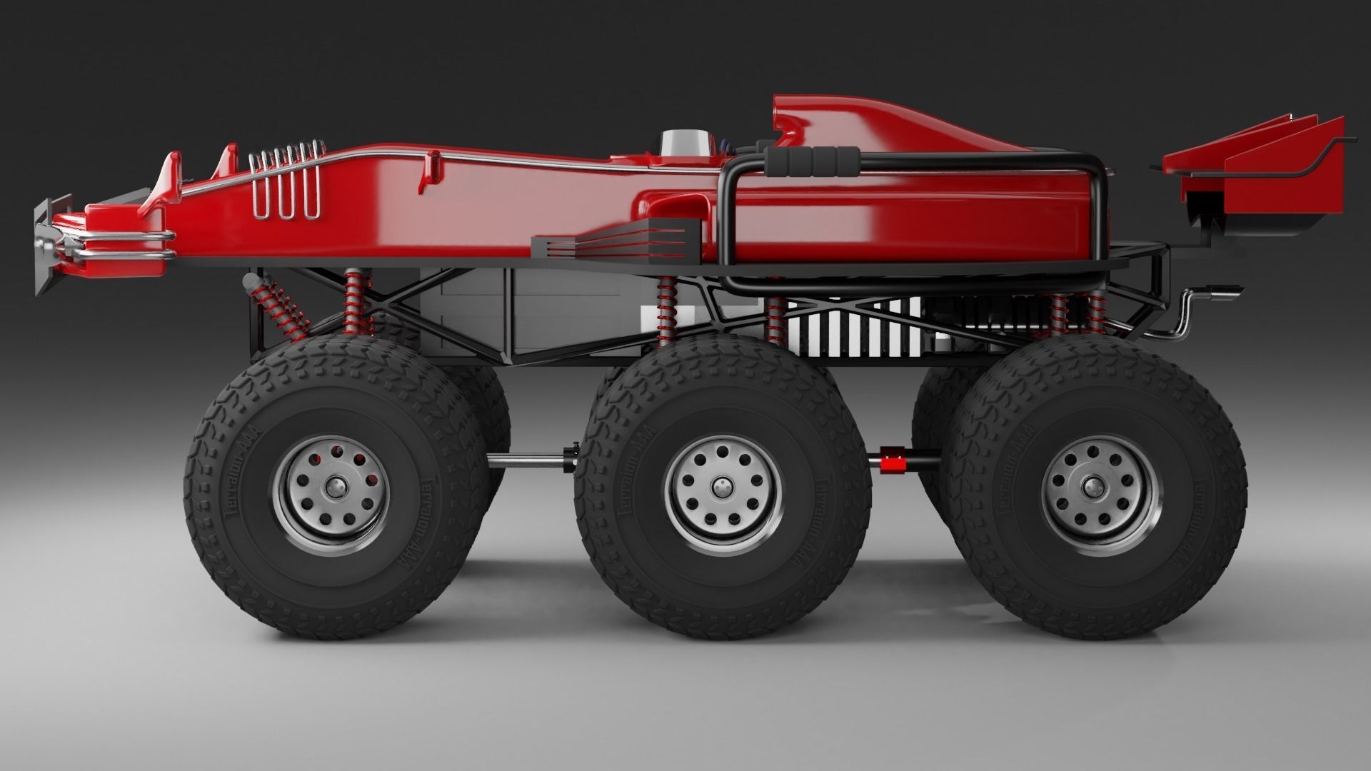 Formula 1 Off-Road Monster 3D model_4